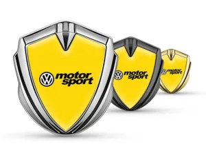 VW Emblem Metal Badge High-End Style Drift Design